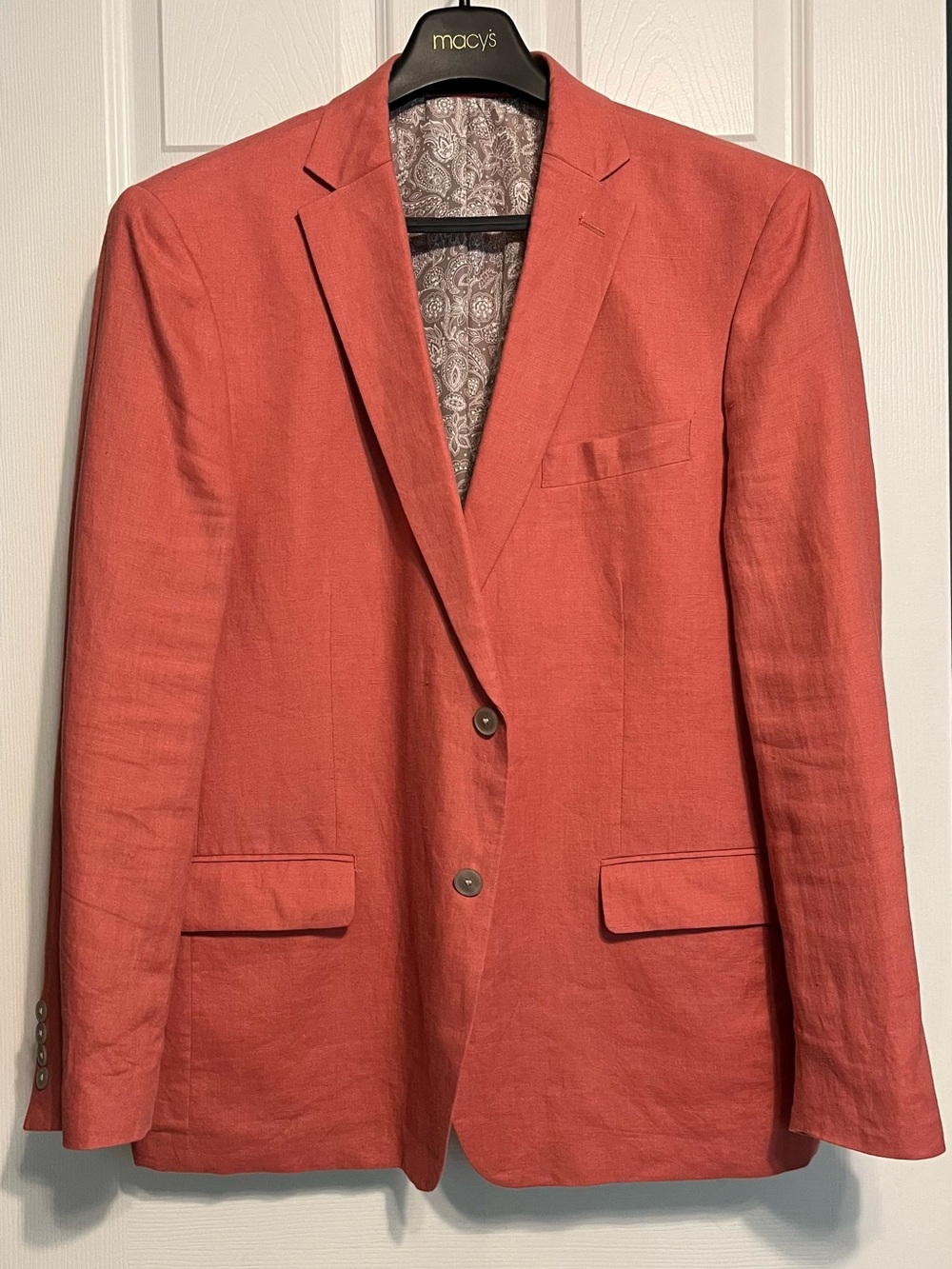 Lauren Ralph Lauren, Men’s Linen Ultraflex Sport Coat, size 44R - Picture 3 of 8